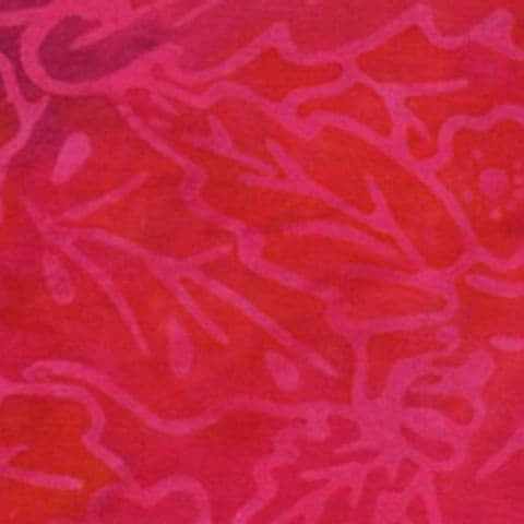 Princess Mirah Bali Batik ZB2 Crimson #478 1" wide Straight Binding