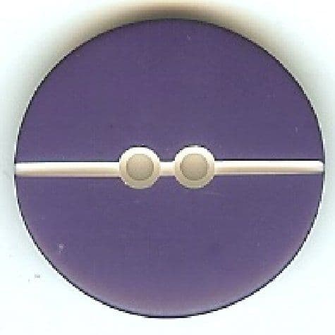 Purple & White Button B100013