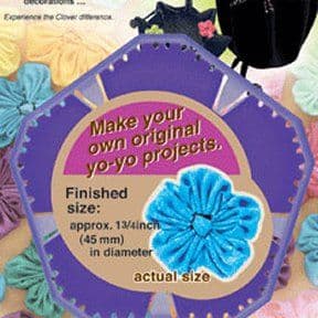 Quick YO-YO Maker Flower Shaped Large 8707