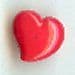 Red Heart Button B200059
