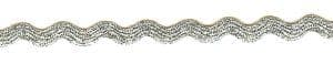 Ric Rac - Metallic Silver - 651c