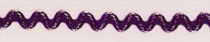 Ric Rac - Purple & Silver