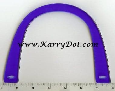 U shaped Bag Handles - Royal Blue