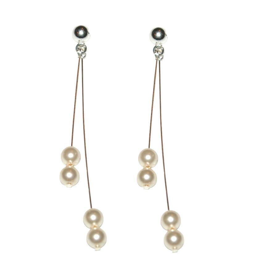Helena Extended Drop Earrings