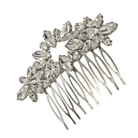 Katherine diamante vintage inspired bridal comb