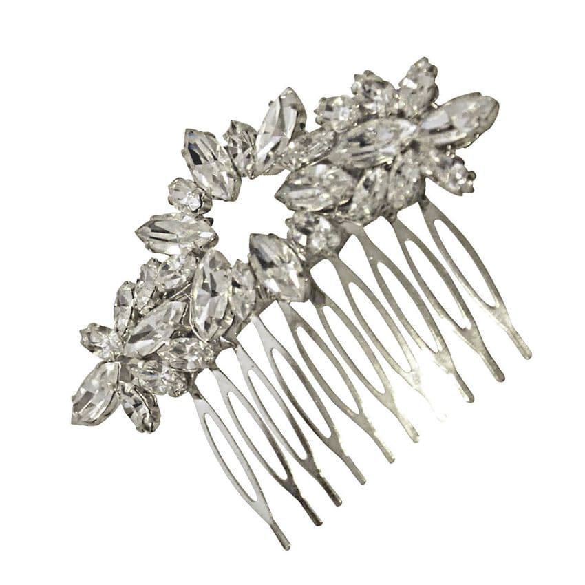 Katherine diamante vintage inspired bridal comb