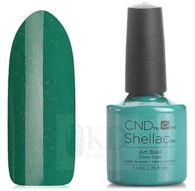CND Shellac  Art Basil