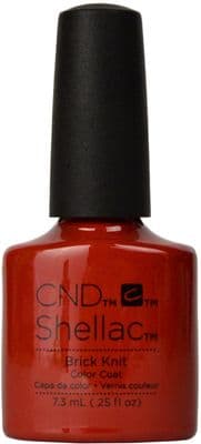 CND Shellac Brick Knit