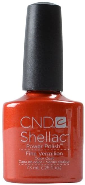 CND Shellac - Fine Vermillion