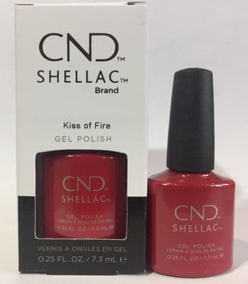 CND Shellac Kiss of Fire
