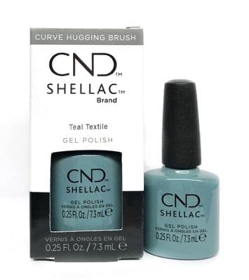CND Shellac Upcycle Chic - Teal Textile