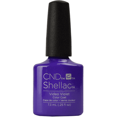 CND Shellac Video Violet