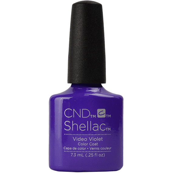 CND Shellac Video Violet