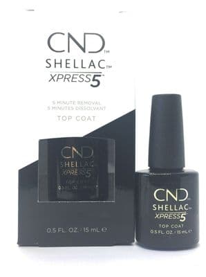 CND Shellac - Xpress5  Top Coat 15ml