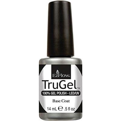 EzFlow Trugel Led/UV Gel Polish - Base Coat - 0.5oz/14ml