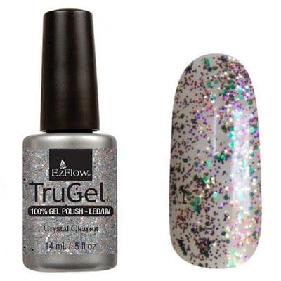 EzFlow Trugel Led/UV Gel Polish - Crystal Chariot - 0.5oz/14ml