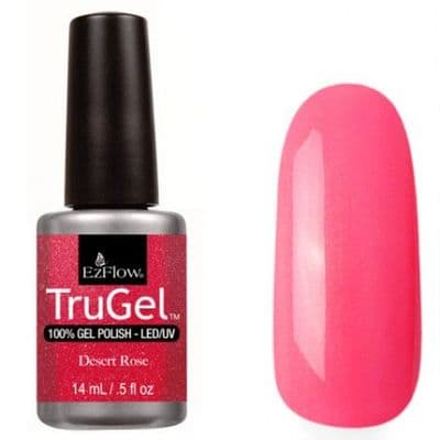 EzFlow Trugel Led/UV Gel Polish - Desert Rose - 0.5oz/14ml