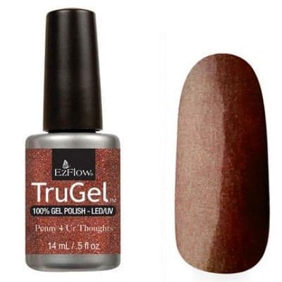 EzFlow Trugel Led/UV Gel Polish - Penny 4 ur thoughts - 0.5oz/14ml