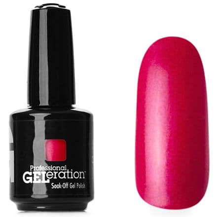 Jessica GELeration Nagellack 'Bright Lights' – Silberner Glitzer-Lack, Hält Bis Zu 3-4 Wochen