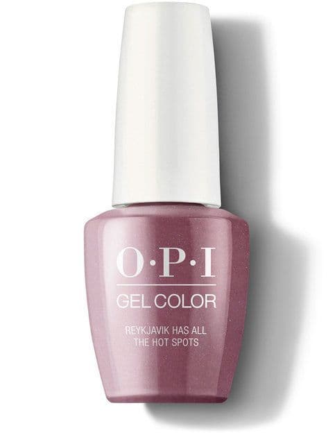 OPI Gelcolor Reykjavik has all the hot spots