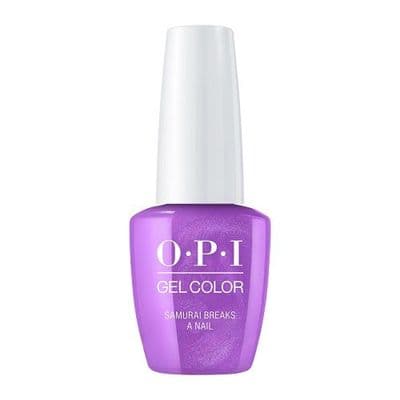 OPI Gelcolor Samuri breaks a Nail