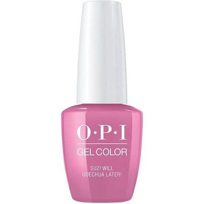 OPI Gelcolor Suzi Will Quechua Later!