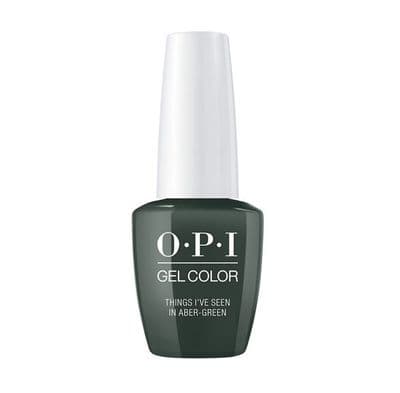OPI Gelcolor Things I've Seen in Aber-Green