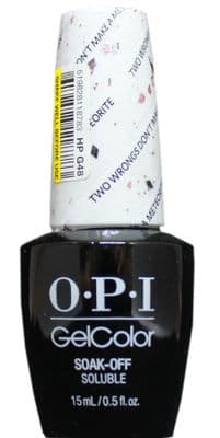 OPI Gelcolor Two wrongs don't make a Meteorite
