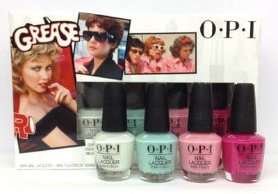 OPI Nail Lacquer/Polish - 4 piece Mini Set - Grease Collection (1)