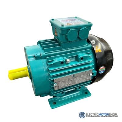 Crompton Greaves GD80 0.75kw 2 Pole 3000RPM 3 Phase 80 Frame IE3 Electric Motor WU-DA80MJ