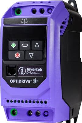 Invertek Optidrive E2 0.75kw 3 Phase I/P 3 Phase O/P ODE-2-14075-3KA12 Inverter