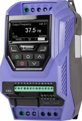 Optidrive ECO ODV-3-240095-3F12-MN 4.0kW 9.5A 3PH-3PH IP20