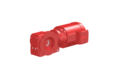 SEW KAF47DRE100M4 2.2kW 73RPM 19.58:1 Ratio 35mm Hollow Bore & 200mm Output Flange