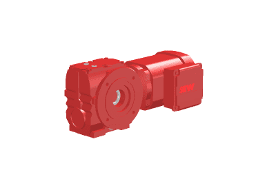 SEW SAF47DRS71M4 0.55kW 126RPM 10.8:1 Ratio 30mm Hollow Bore & 160mm Output Flange