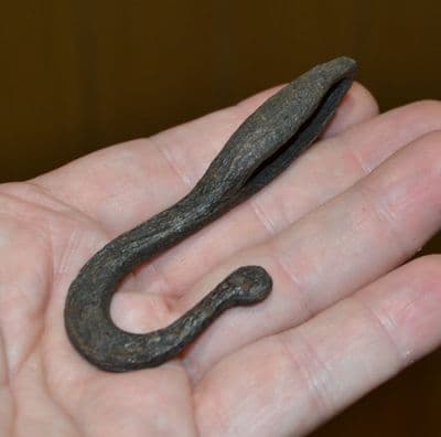 A 16th/17th Century (Maritime?) Iron hook from the River Thames, London. SOLD