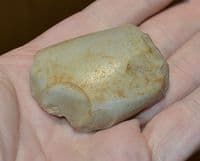 A blade end fragment from a Neolithic polished stone axe head , France. SOLD