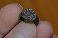 A cheap group of 4 x Ancient finger rings, Roman to Medieval Periods SOLD
