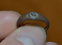 A cheap group of 4 x Ancient finger rings, Roman to Medieval Periods SOLD