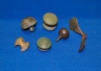 A cheap group of 6 assorted Celtic bronze artefacts, British. SOLD