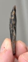 A compact, finely worked and excellent Neolithic flint spear head, Yorkshire Wolds. SOLD