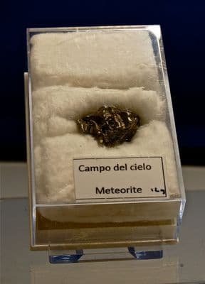 A decent sized (13g) and attractive Meteorite fragment from the Cielo Del Campo Meteorite. SOLD