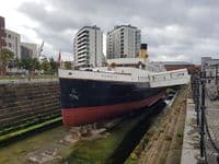 A fragment of decking  from S.S. Nomadic (1911), Tender boat for  RMS Titanic (K18) SOLD