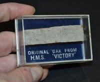 A genuine piece of Oak recovered from H.M.S. Victory during renovation work (K36) SOLD