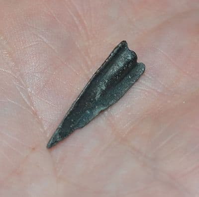 A good Ancient Greek / Graeco-Scythian bronze Tri-sided socketed arrowhead (A4) SOLD