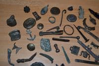 A good group of 50 x Metal Finds,  Roman to 18th Century, River Thames area, London. (1) SOLD