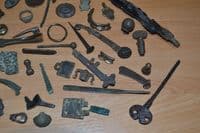 A good group of 50 x Metal Finds,  Roman to 18th Century, River Thames area, London. (1) SOLD