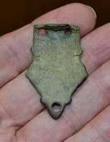 A good Late Anglo Saxon / Viking bronze Stirrup mount, Norfolk.