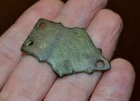 A good Late Anglo Saxon / Viking bronze Stirrup mount, Norfolk.
