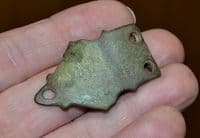 A good Late Anglo Saxon / Viking bronze Stirrup mount, Norfolk.