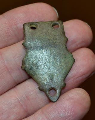A good Late Anglo Saxon / Viking bronze Stirrup mount, Norfolk.